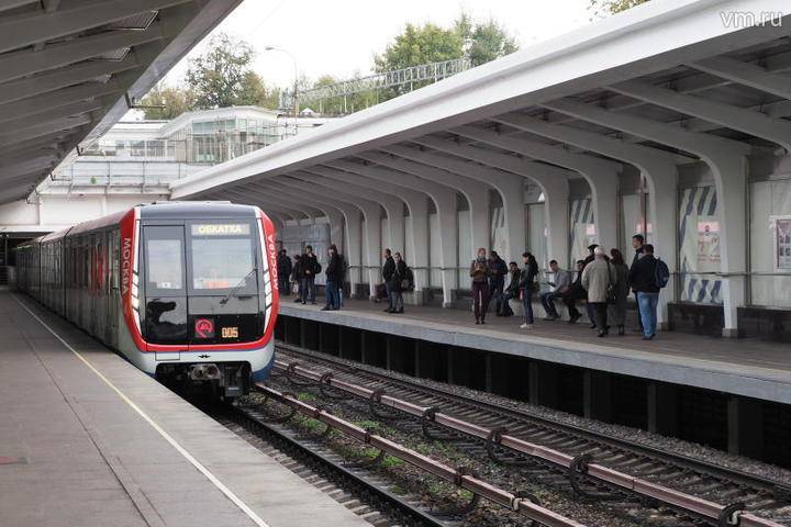 Московский транспорт кунцевская. Наземные участки метро.