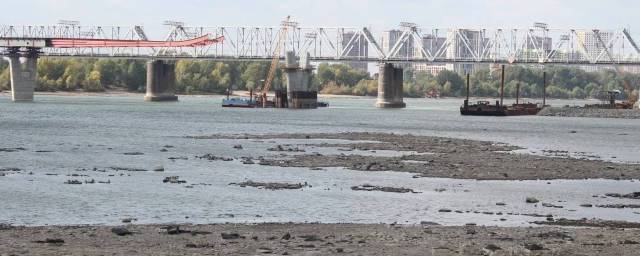 Какой уровень воды в оби в новосибирске