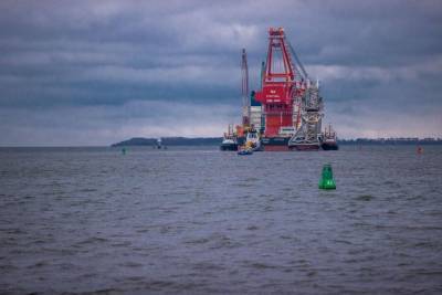 Укладка "Северного потока - 2" началась в водах Дании - m24.ru - США - Калининград - Дания - Висмар - Росток