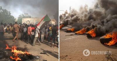 Омар Аль-Башира - Абдель Фаттах Аль-Бурхан - Госпереворот в Судане и стрельба на протестах – погибли 7 человек, 140 ранены - obozrevatel.com - Судан
