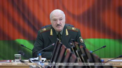 Александр Лукашенко - Лукашенко: у Беларуси есть все возможности реагировать на любые телодвижения с оружием на границах - belta.by - Белоруссия