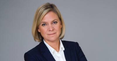Магдалена Андерссон - Магдалена Андерссон стала первой женщиной-премьером Швеции второй раз за неделю - kp.ua - Украина - Швеция