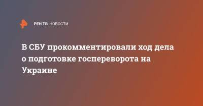 В СБУ прокомментировали ход дела о подготовке госпереворота на Украине - ren.tv - Россия - Украина