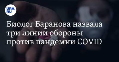 Джордж Мейсон - Анча Баранова - Биолог Баранова назвала три линии обороны против пандемии COVID - ura.news