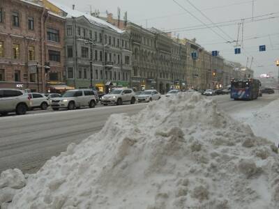 Портал «Наш Санкт-Петербург» бомбардировали жалобами на неубранный снег - rosbalt - Санкт-Петербург