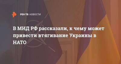 Андрей Келин - В МИД РФ рассказали, к чему может привести втягивание Украины в НАТО - ren.tv - Россия - Украина - Англия