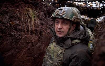 Владимир Зеленский - Зеленский посетил передовые позиции в зоне ООС - korrespondent - Украина - Донбасс