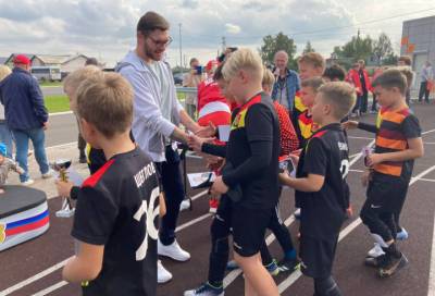 Алексей Игонин - В Янино новый стадион принял первые футбольные соревнования - online47.ru