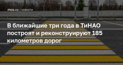 Владимир Жидкин - В ближайшие три года в ТиНАО построят и реконструируют 185 километров дорог - mos.ru - Москва - Строительство