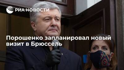 Петр Порошенко - Экс-президент Порошенко запланировал новый визит в Брюссель, несмотря на возможный арест - ria - Украина - Киев - Турция - Польша - Брюссель