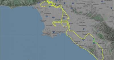 В США пилот оставил неприличное сообщение в небе над Голливудом (фото) - focus.ua - США - Украина - Австралия - Лос-Анджелес - Бангладеш - Facebook
