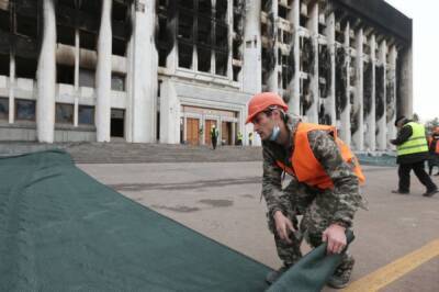 Президент - После беспорядков в Алма-Ате придется восстановить 243 здания - aif - Казахстан - Алма-Ата