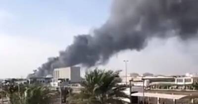 Атака дронов. Пожары в Абу-Даби повредили 3 танкера и убили трех человек (видео) - focus.ua - США - Украина - Ирак - Эмираты - Йемен - Абу-Даби