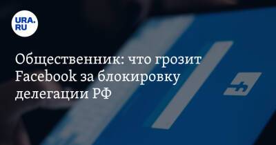 Никита Данюк - Общественник: что грозит Facebook за блокировку делегации РФ - ura.news - Россия - Вена - Facebook