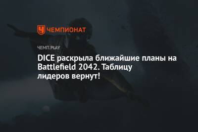 DICE раскрыла ближайшие планы на Battlefield 2042. Таблицу лидеров вернут! - championat.com