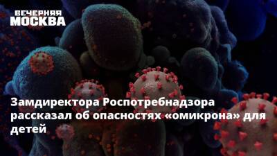 Александр Горелов - Замдиректора Роспотребнадзора рассказал об опасностях «омикрона» для детей - vm
