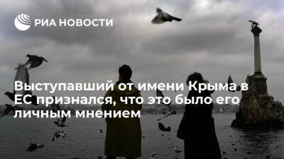 Александр Молохов - Выступавший от имени Крыма в ЕС Молохов признал, что его организации юридически нет - ria - Россия - Крым - Бельгия - Симферополь - Голландия
