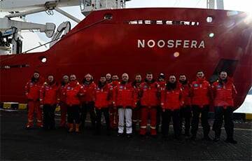Украинский ледокол «Ноосфера» отправился в первую экспедицию к Антарктиде - charter97.org - Украина - Англия - Белоруссия - Литва - Антарктида - Чили