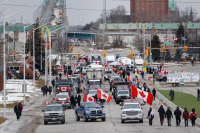 В столице Канады 14 дней продолжается акция протеста против коронавирусных ограничений - runews24.ru - Канада - Оттава