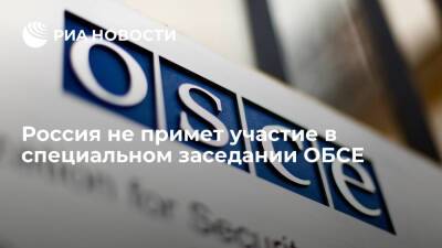 Константин Гаврилов - Россия не примет участие в запрошенном балтийскими странами заседании ОБСЕ - ria - Россия - Белоруссия - Польша - Минск - Вена