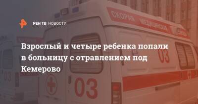 Взрослый и четыре ребенка попали в больницу с отравлением под Кемерово - ren.tv - Кемеровская обл. - Кемерово