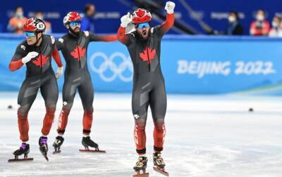Канада - Олимпиада-2022: Канада выиграла золото в эстафете по шорт-треку - korrespondent - Южная Корея - Украина - Канада - Пекин