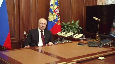 Владимир Путин - Президент Владимир Путин выступил с обращением к россиянам - 1tv.ru - Россия - Украина
