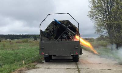«Гектар минного поля - за считанные минуты»: чешская армия отправляет в Латвию постановщика мин MV-3 - topwar - Чехия - Латвия