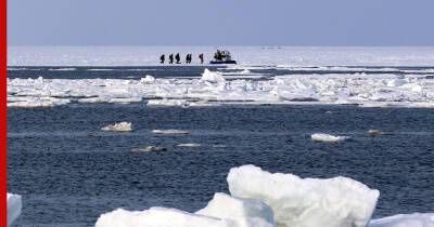 Более 50 рыбаков уносит в море на льдине возле берегов Сахалина - profile.ru - Россия - Сахалин