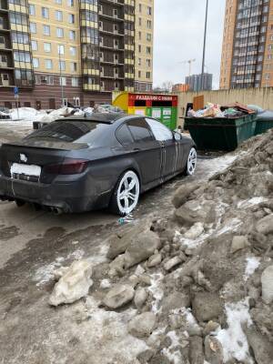 Владельцу BMW в Мурино подарили бесплатный «тюнинг» за неудачную парковку — фото - ivbg.ru - Украина - Мурино - Ленобласть