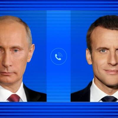 Владимир Путин - Путин и Макрон в третий раз за неделю провели телефонный разговор - radiomayak - Россия - Украина - Киев - Франция