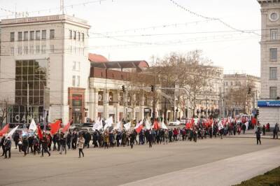 Майя Санду - «Энергомор стоп!» – В Молдове митингуют против роста цен на... - politnavigator - Молдавия - Кишинев