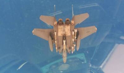 Опубликованы фотографии преследования американских F-15 российскими истребителями в Сирии - topcor.ru - Россия - США - Сирия
