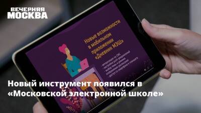 Анастасия Ракова - Новый инструмент появился в «Московской электронной школе» - vm - Москва - Москва