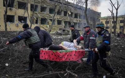 Бомбардировка роддома в Мариуполе: одна из беременных погибла - журналист - korrespondent - Россия - Украина - Мариуполь - Мариуполь