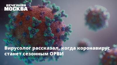 Сергей Собянин - Владимир Болибок - Вирусолог рассказал, когда коронавирус станет сезонным ОРВИ - vm - Москва - Россия