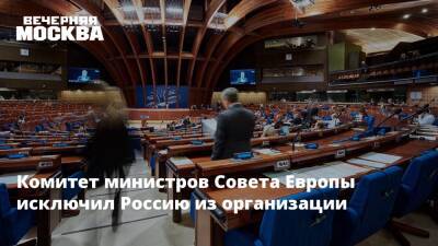 Петр Толстой - Андрей Кортунов - Комитет министров Совета Европы исключил Россию из организации - vm - Россия