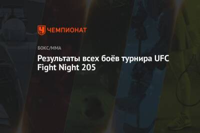 Алексей Олейник - Аскар Аскаров - Блэйдс Кертис - Результаты всех боёв турнира UFC Fight Night 205 - championat.com - США