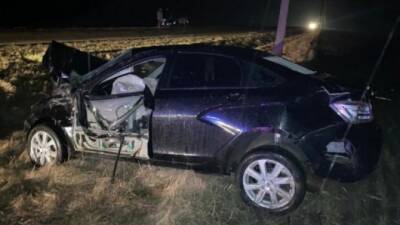 При опрокидывании автомобиля в Гиагинском районе погиб водитель - usedcars.ru - респ. Адыгея - Скончался