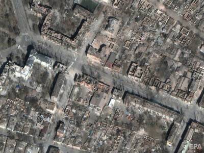 В центре Мариуполя уничтожены целые кварталы. Опубликованы новые снимки со спутника - gordonua.com - Россия - США - Украина - Мариуполь