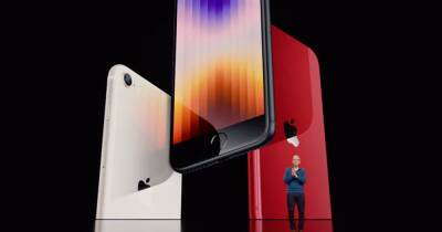 Apple Iphone - Apple представила новый бюджетный iPhone с поддержкой 5G - ren.tv - Москва - Россия