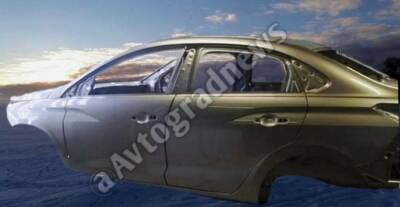 Николя Мор - Опубликована первая фотография кузова нового седана LADA - autostat.ru - Sandero - county Logan