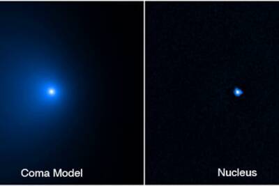 «Хаббл» подтвердил, что у ледяной кометы Бернардинелли-Бернштейна рекордно большое ядро — 500 триллионов тонн - itc.ua - Украина - Макао