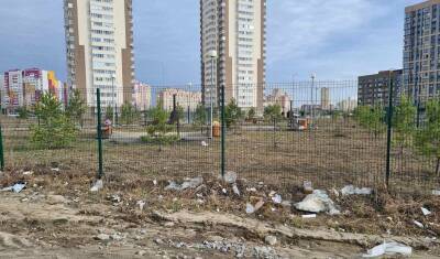 Тюменцы захламили мангальную зону в новом ЖК Легенда парк - nashgorod.ru - Тюмень