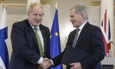 Борис Джонсон - Саули Ниинист - Великобритания и Финляндия подписали соглашение о взаимных гарантиях безопасности - rbnews.uk - Англия - Швеция - Финляндия - Стокгольм - Хельсинки