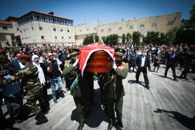 Махмуд Аббас - Похороны убитой журналистки и напряженность в Иерусалиме - news.israelinfo.co.il - США - Израиль - Палестина - Иерусалим - Восточный Иерусалим