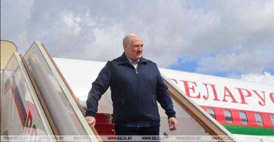 Vladimir Putin - Aleksandr Lukashenko - Lukashenko arrives in Moscow for CSTO summit - udf.by - Belarus - Russia - county Summit - city Moscow
