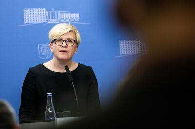 Ингрида Шимоните - Магдалена Андерссон - Швеция - Премьер Литвы называет стремление правительства Швеции вступить в НАТО "историческим моментом" - obzor.lt - Россия - Украина - Швеция - Литва - Финляндия - Стокгольм - Хельсинки