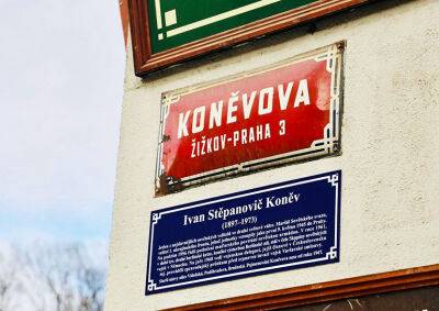 Прага-3 просит жителей проголосовать, стоит ли переименовывать улицу Конева - vinegret.cz - Россия - Украина - Германия - Чехия - Прага