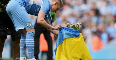 Александр Зинченко - Слезы и флаг Украины: "Ман Сити" Зинченко стал чемпионом Англии - dsnews.ua - Украина - Англия